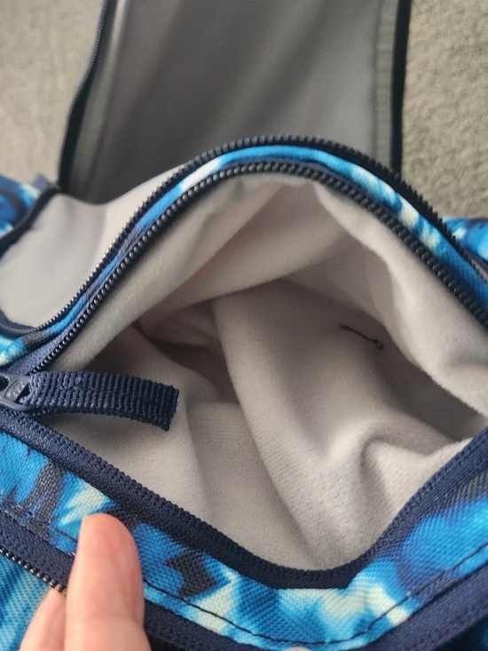 Lands\' End Tech Pack  XL Backpack in Deep Sea Navy Tie Dye Swirl, NWOT main image 6